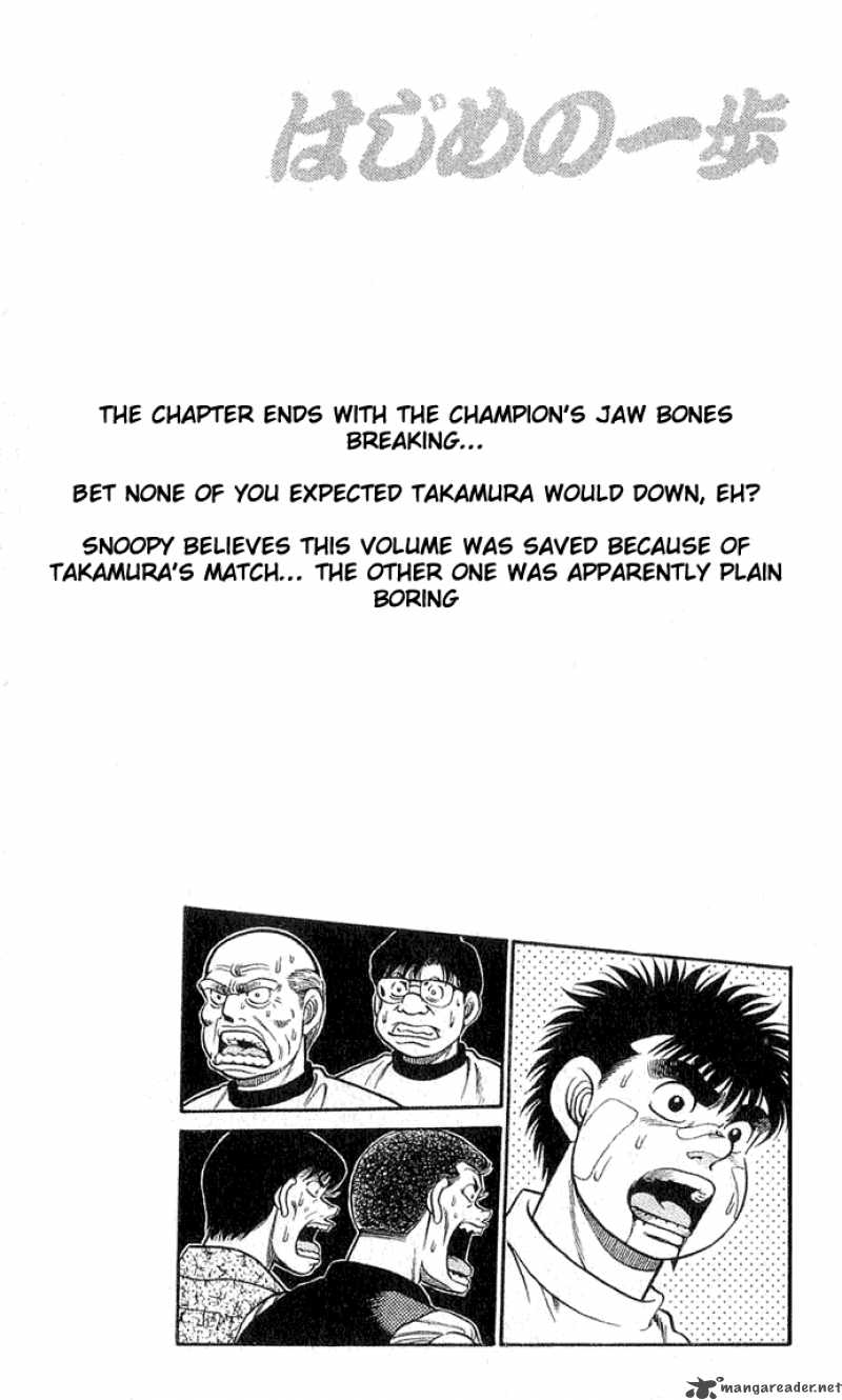 HAJIME NO IPPO Chapter 50 - Page 18