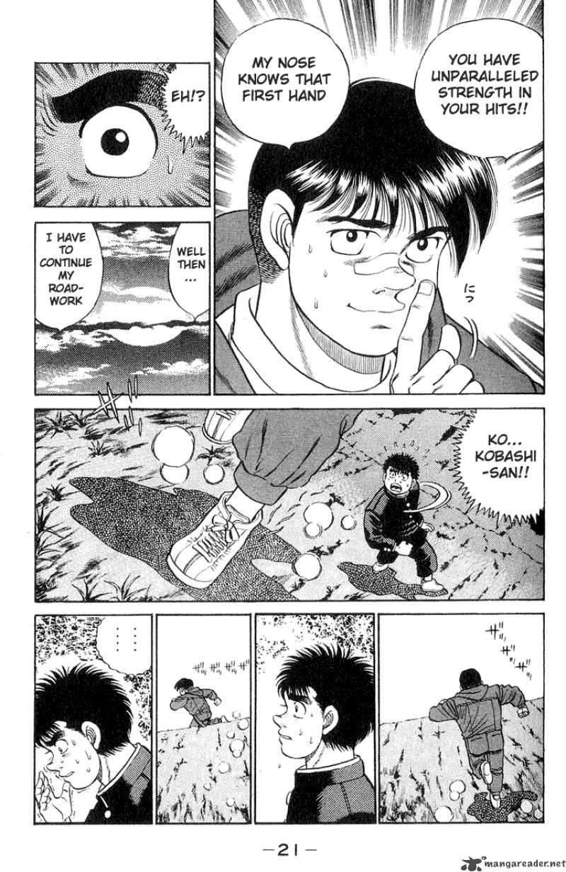 HAJIME NO IPPO Chapter 52 - Page 20