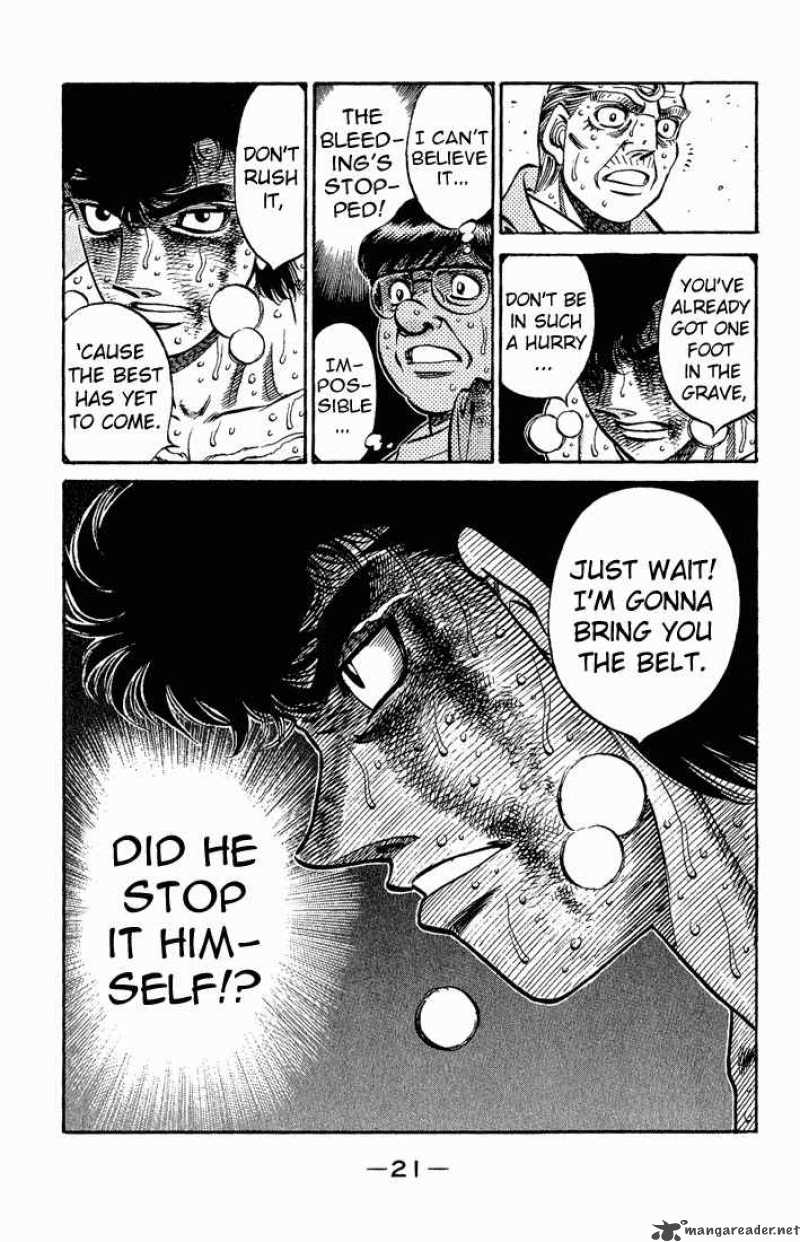 HAJIME NO IPPO Chapter 552 - Page 18