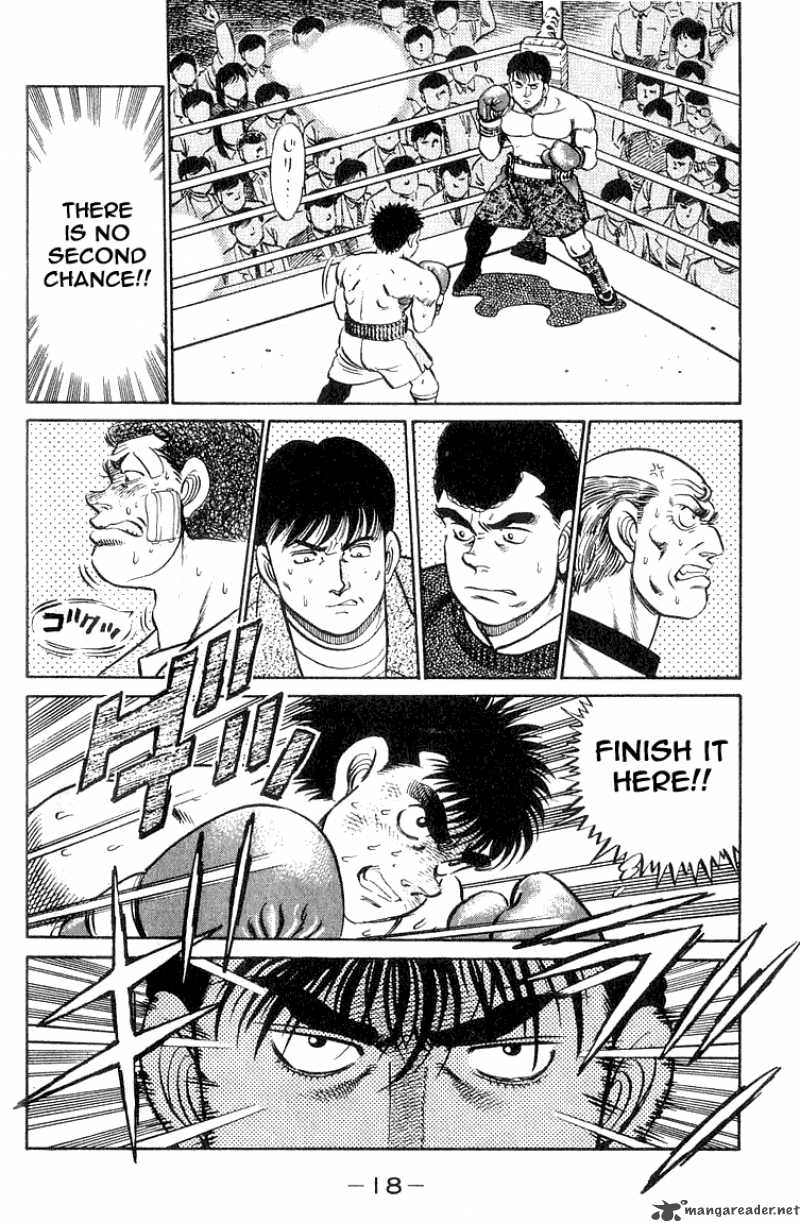 HAJIME NO IPPO Chapter 61 - Page 18