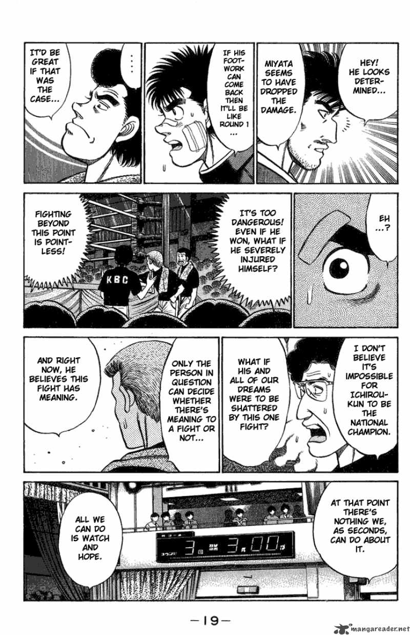 HAJIME NO IPPO Chapter 70 - Page 19