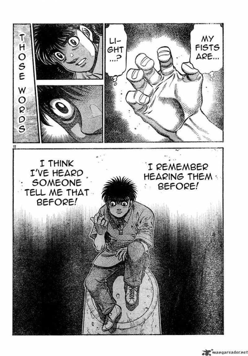 HAJIME NO IPPO Chapter 724 - Page 18