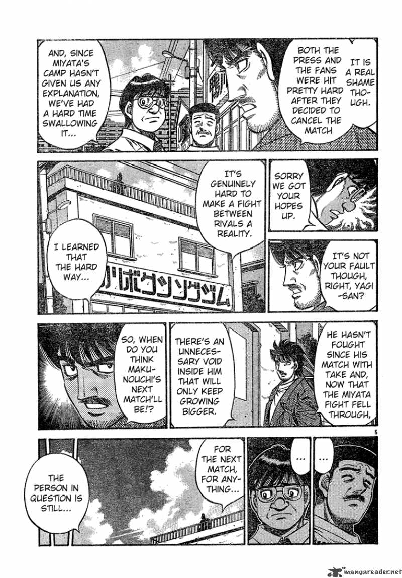 HAJIME NO IPPO Chapter 724 - Page 5