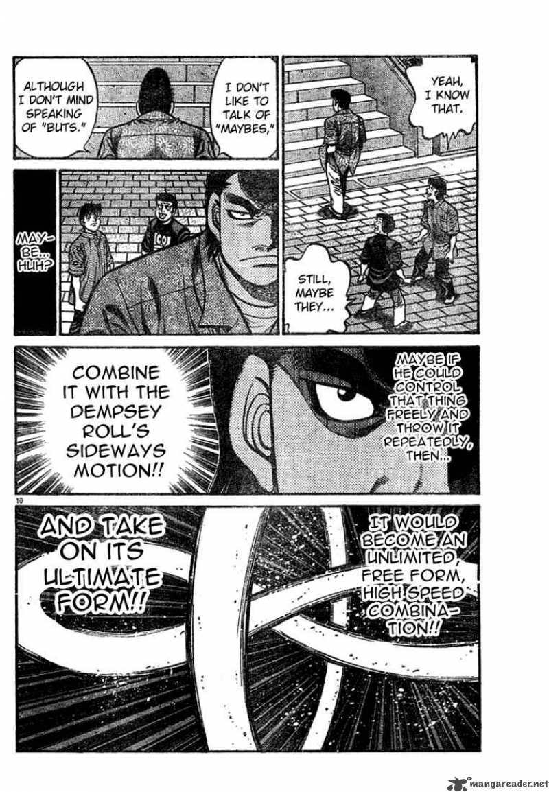 HAJIME NO IPPO Chapter 741 - Page 10