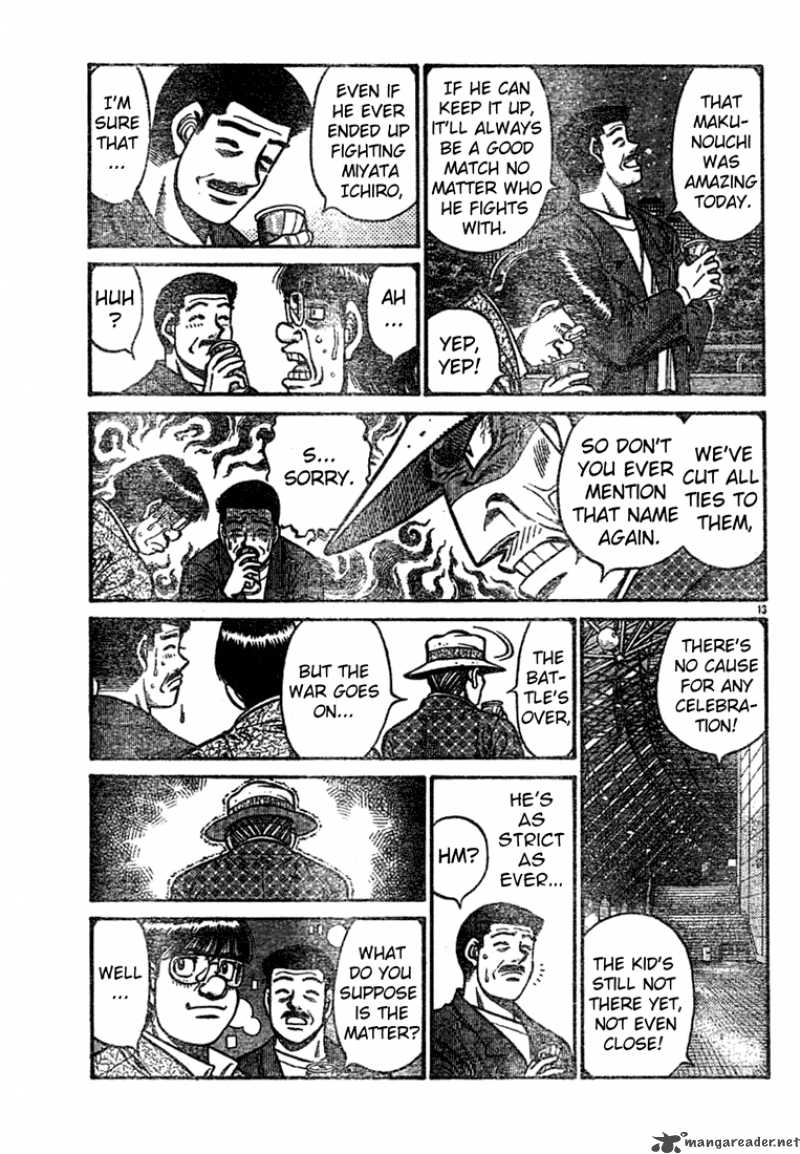 HAJIME NO IPPO Chapter 741 - Page 13