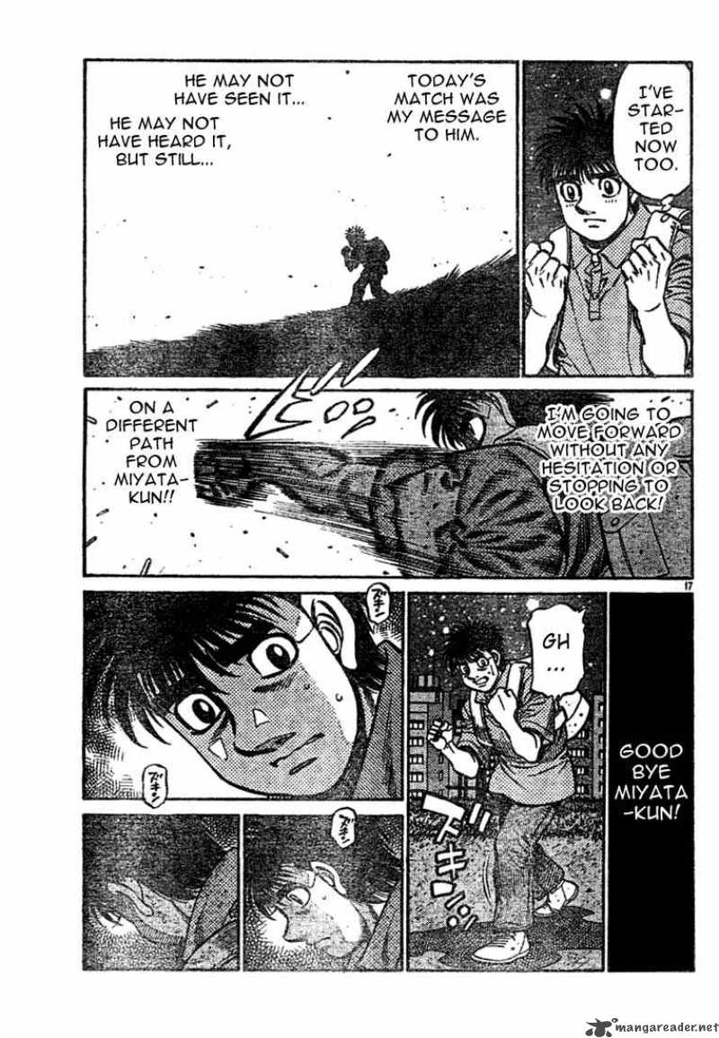 HAJIME NO IPPO Chapter 741 - Page 17