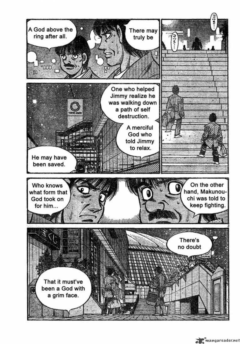 HAJIME NO IPPO Chapter 741 - Page 3