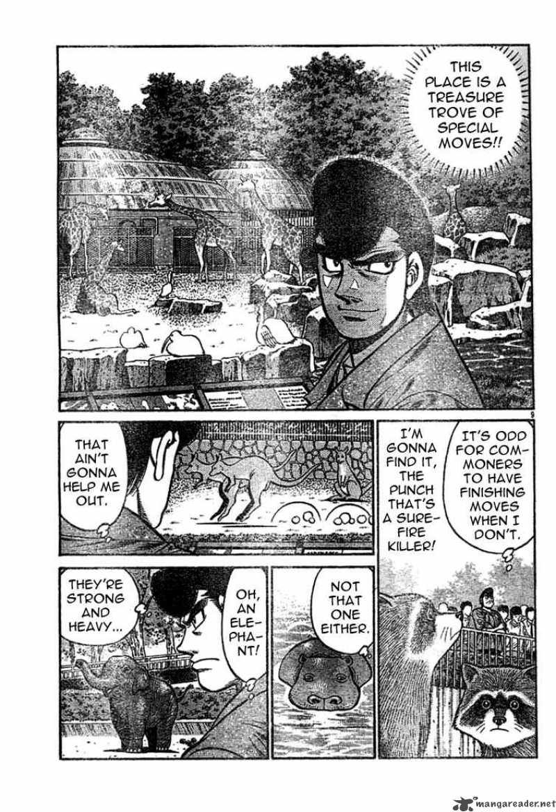 HAJIME NO IPPO Chapter 742 - Page 9