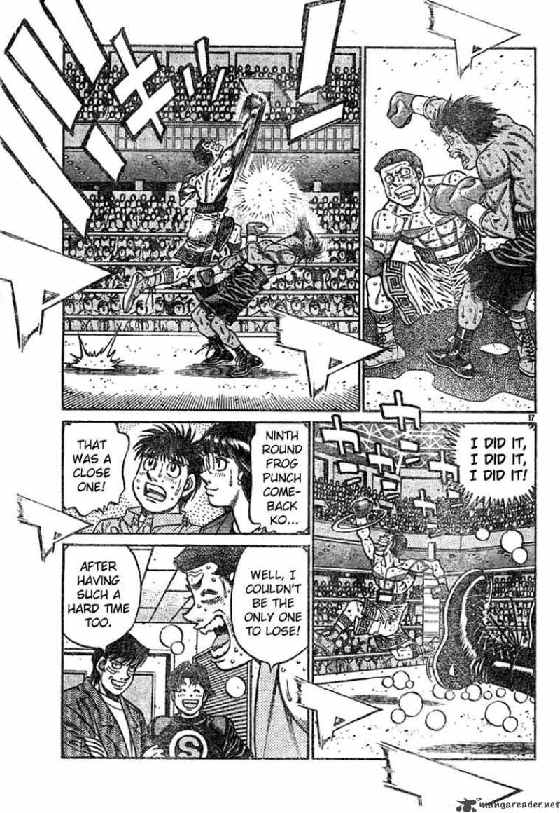 HAJIME NO IPPO Chapter 743 - Page 17