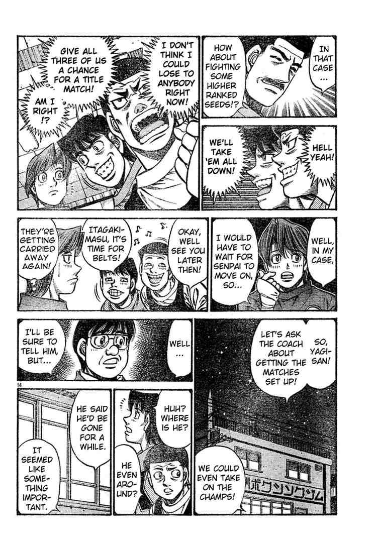 HAJIME NO IPPO Chapter 745 - Page 14