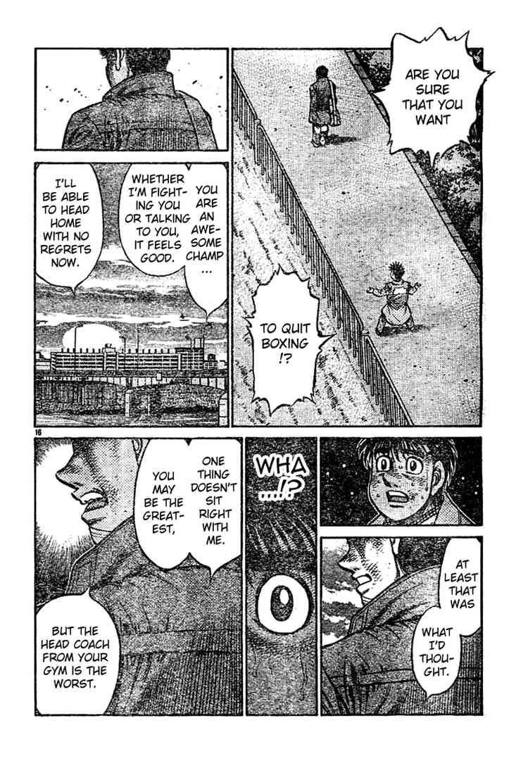 HAJIME NO IPPO Chapter 760 - Page 15