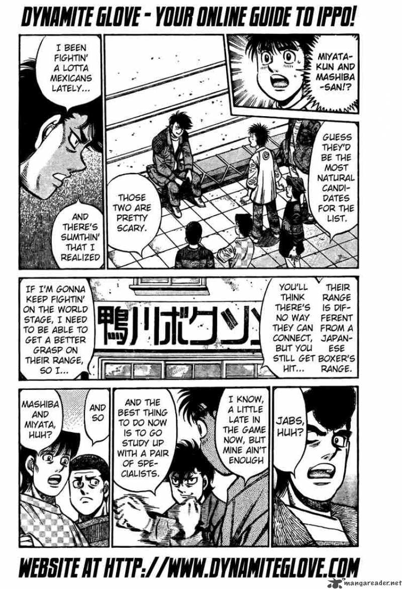 HAJIME NO IPPO Chapter 808 - Page 10