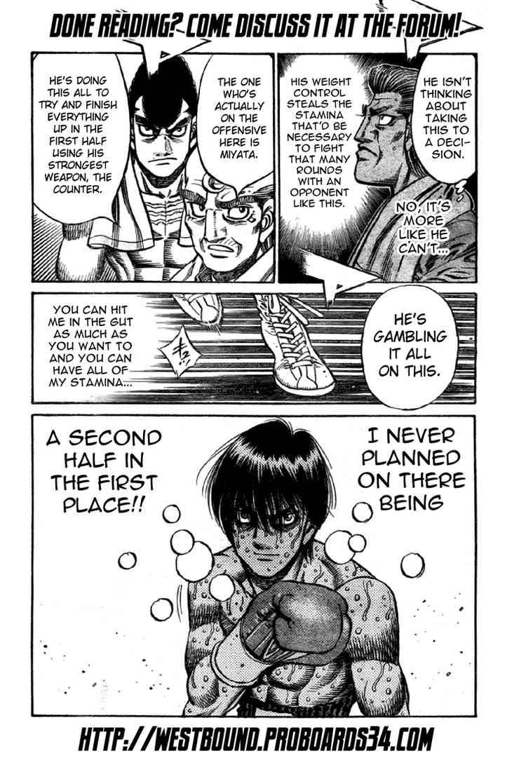 HAJIME NO IPPO Chapter 834 - Page 18