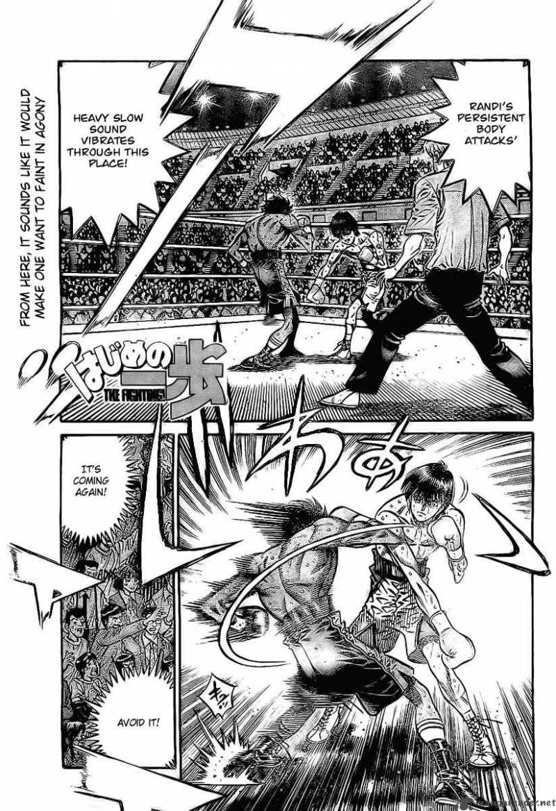 HAJIME NO IPPO Chapter 836 - Page 4