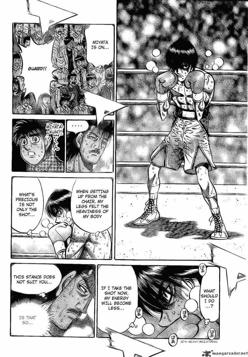 HAJIME NO IPPO Chapter 839 - Page 10