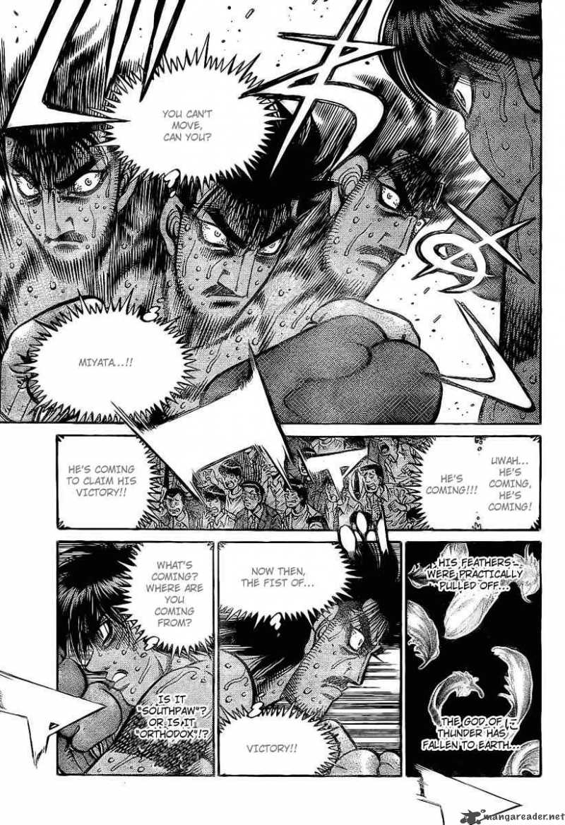 HAJIME NO IPPO Chapter 839 - Page 11