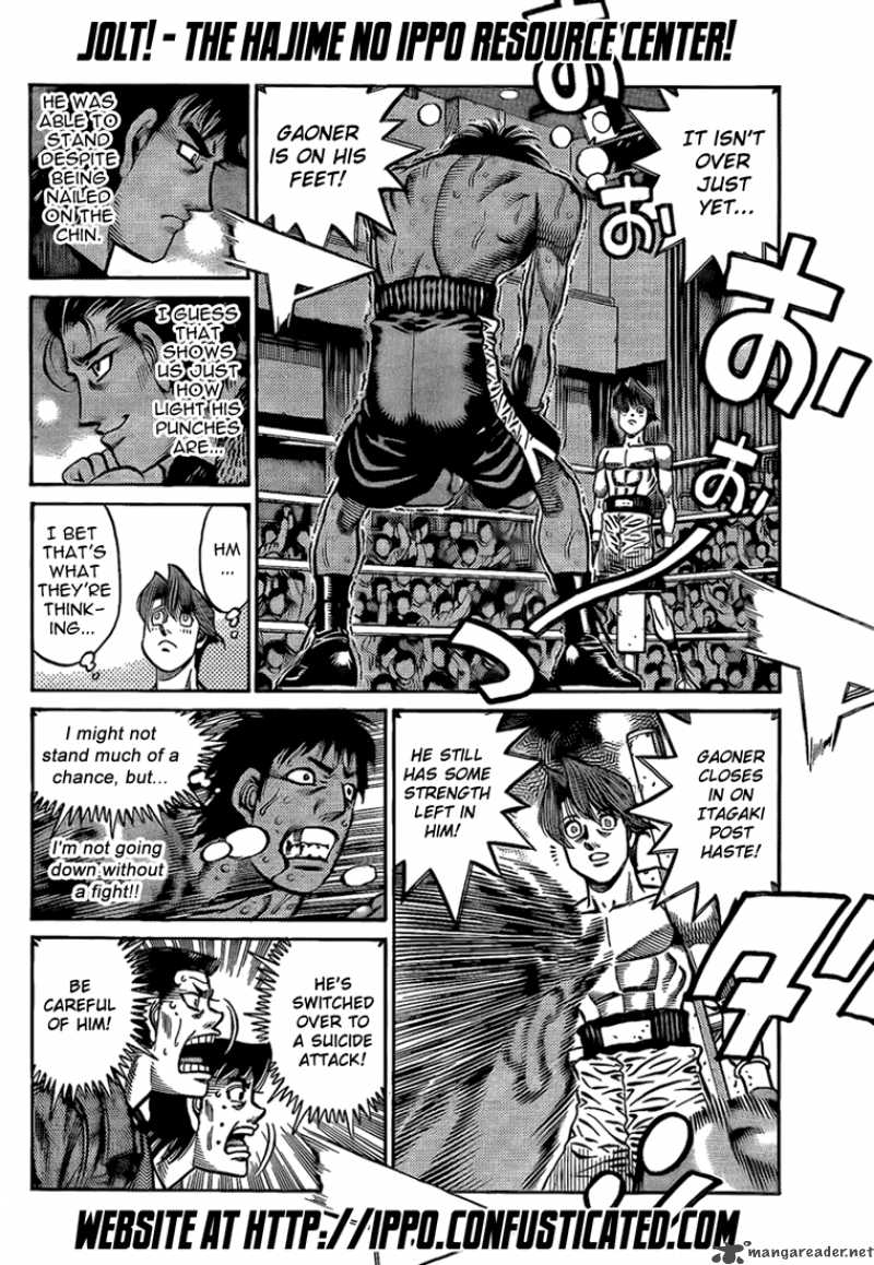 HAJIME NO IPPO Chapter 852 - Page 12