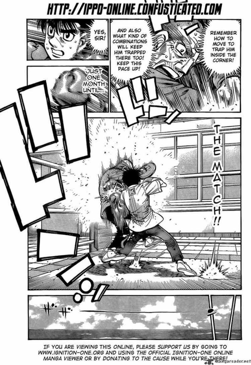 HAJIME NO IPPO Chapter 861 - Page 3