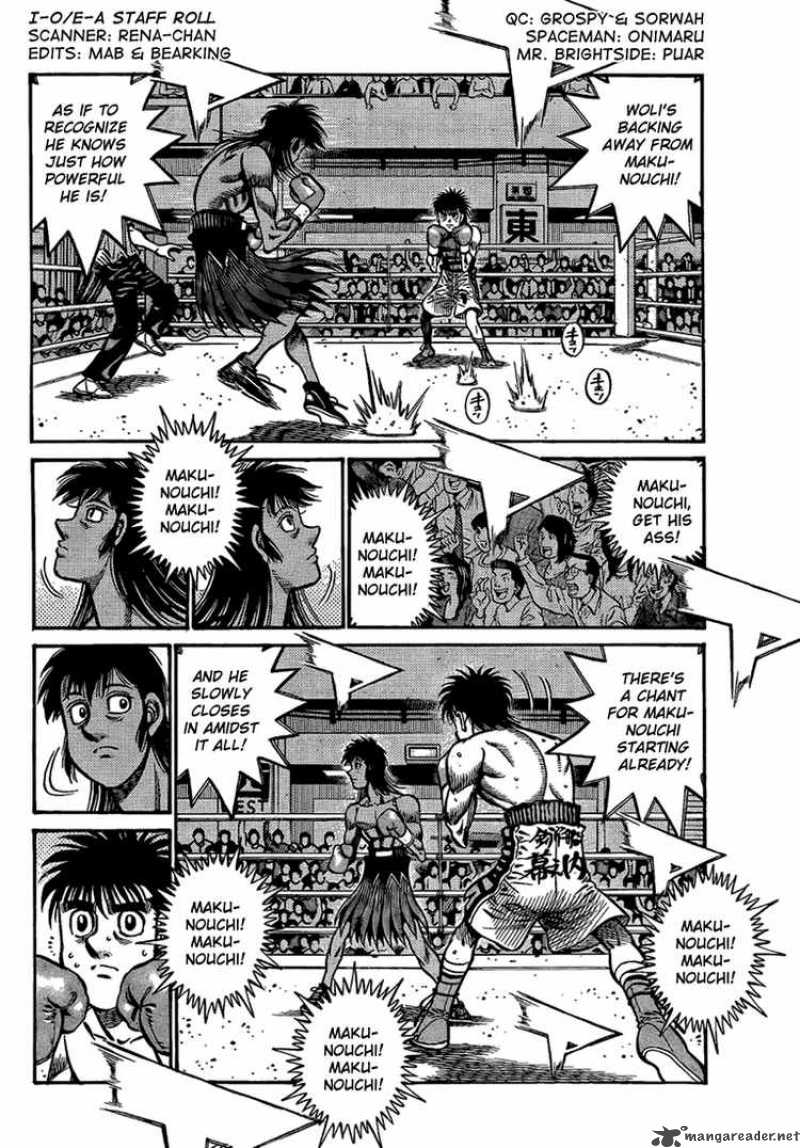 HAJIME NO IPPO Chapter 866 - Page 2