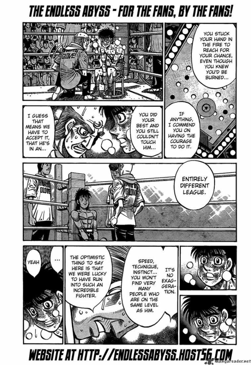 HAJIME NO IPPO Chapter 878 - Page 14