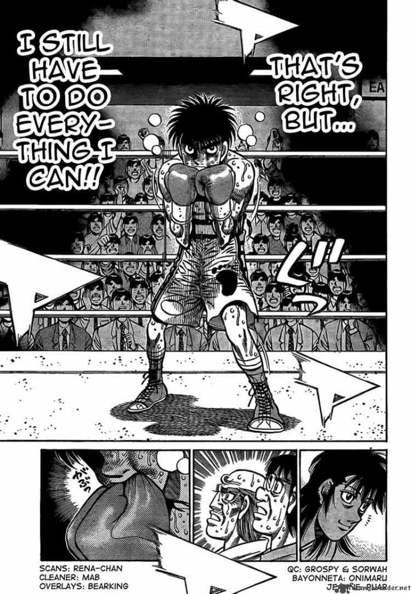HAJIME NO IPPO Chapter 879 - Page 4