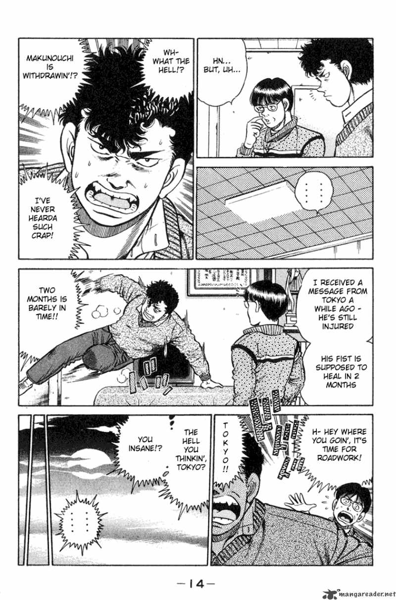 HAJIME NO IPPO Chapter 88 - Page 13