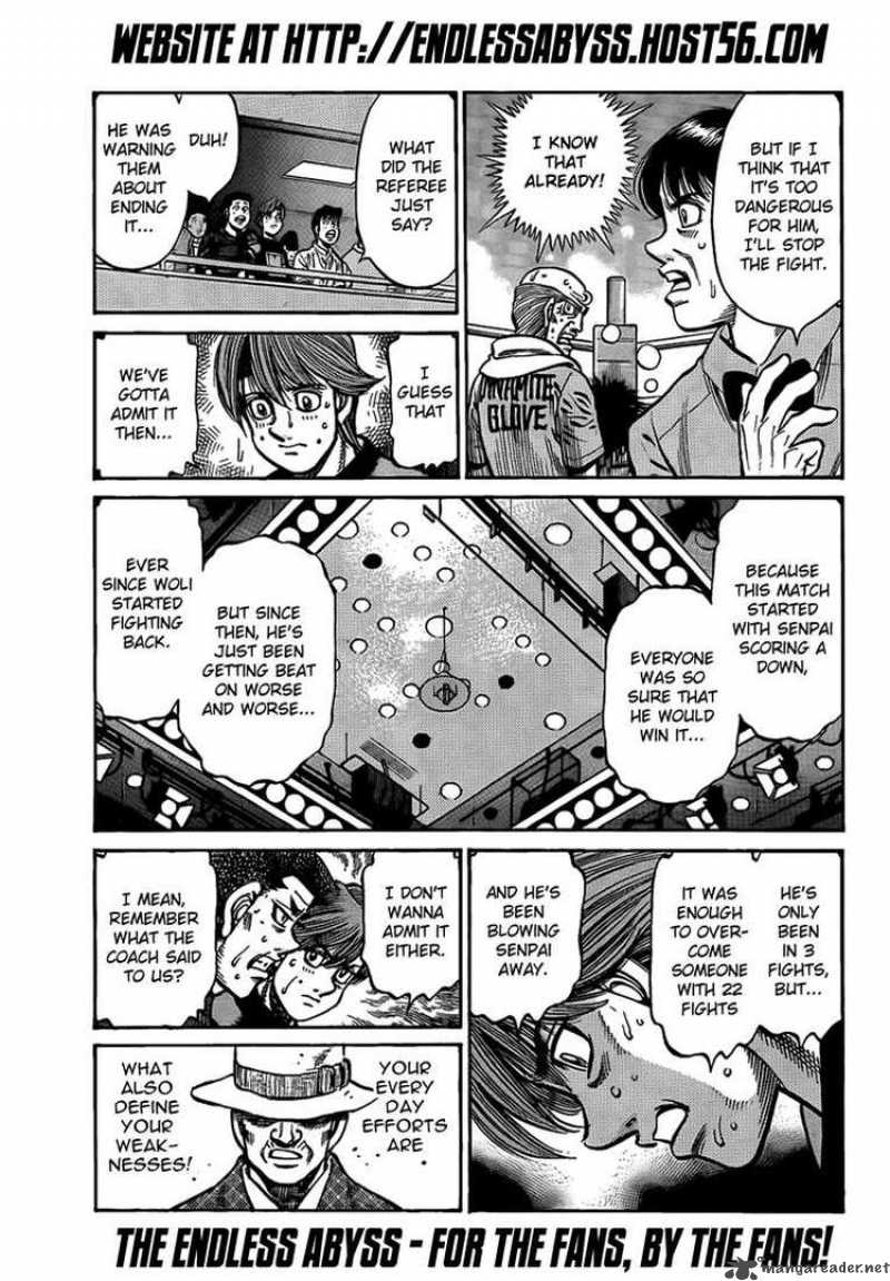 HAJIME NO IPPO Chapter 885 - Page 11