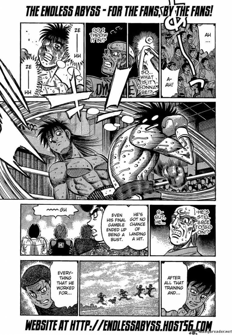 HAJIME NO IPPO Chapter 888 - Page 11