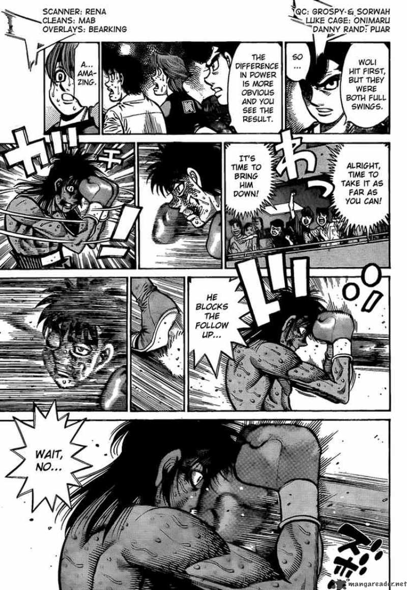 HAJIME NO IPPO Chapter 891 - Page 3