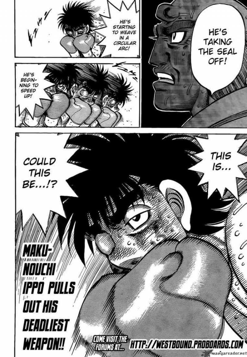 HAJIME NO IPPO Chapter 892 - Page 18