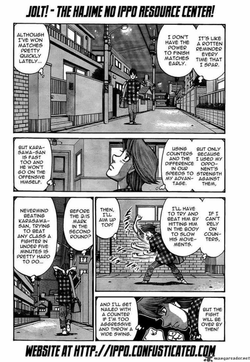 HAJIME NO IPPO Chapter 899 - Page 10