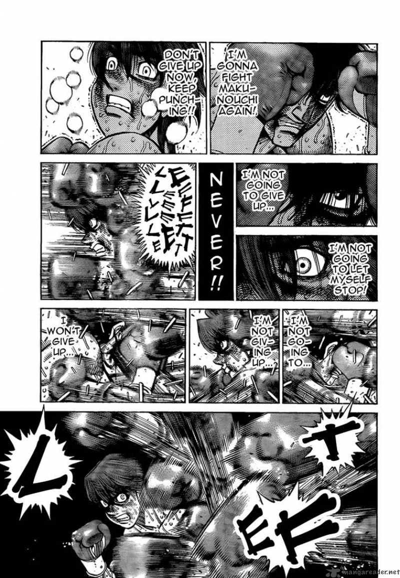 HAJIME NO IPPO Chapter 910 - Page 9