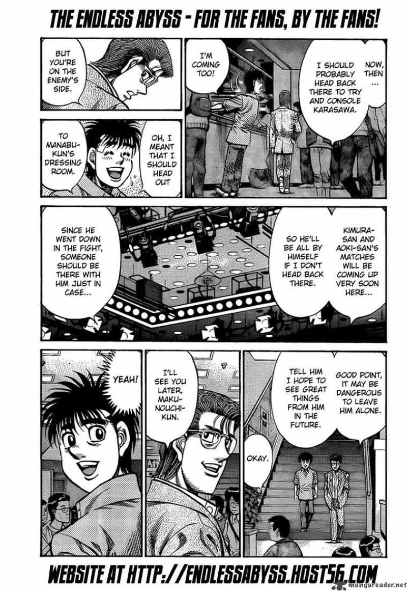 HAJIME NO IPPO Chapter 911 - Page 7