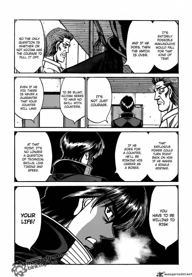 HAJIME NO IPPO Chapter 922 - Page 13