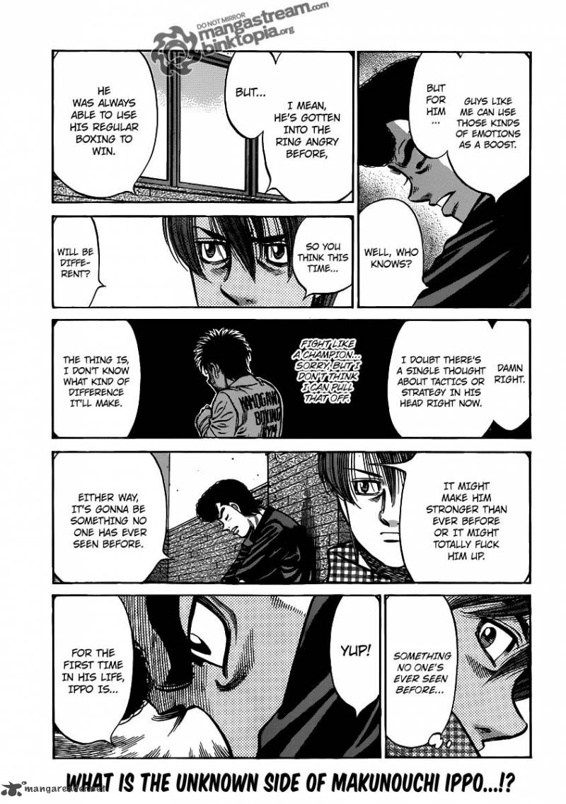 HAJIME NO IPPO Chapter 931 - Page 13