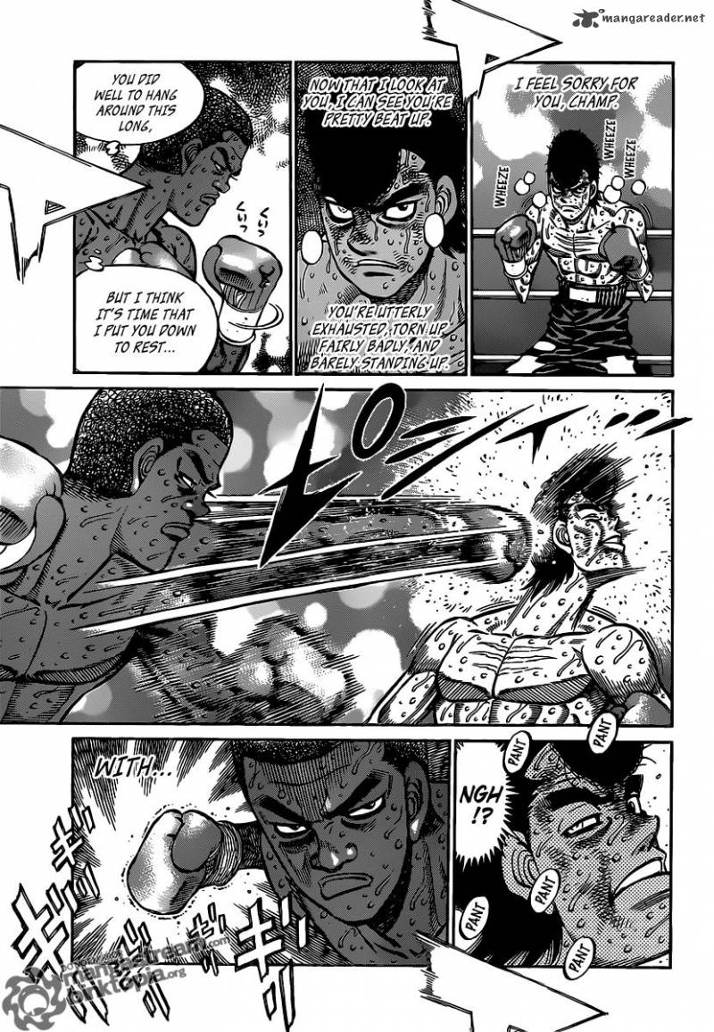 HAJIME NO IPPO Chapter 942 - Page 13