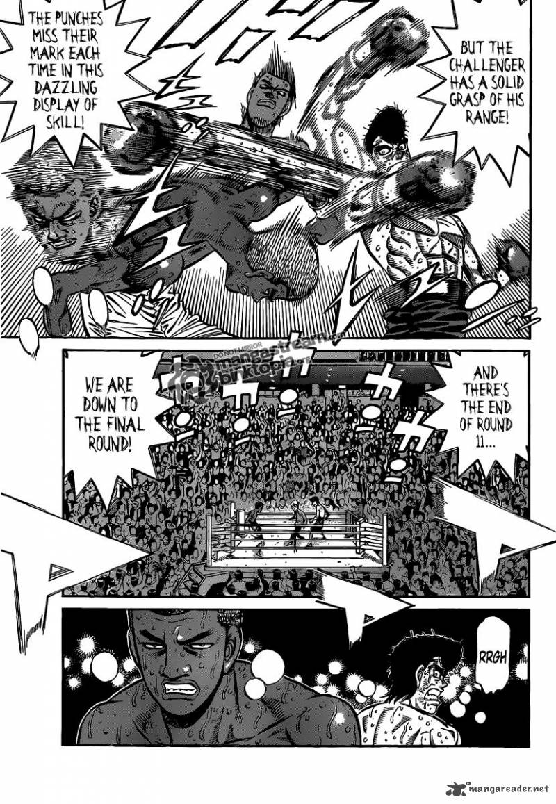 HAJIME NO IPPO Chapter 942 - Page 3