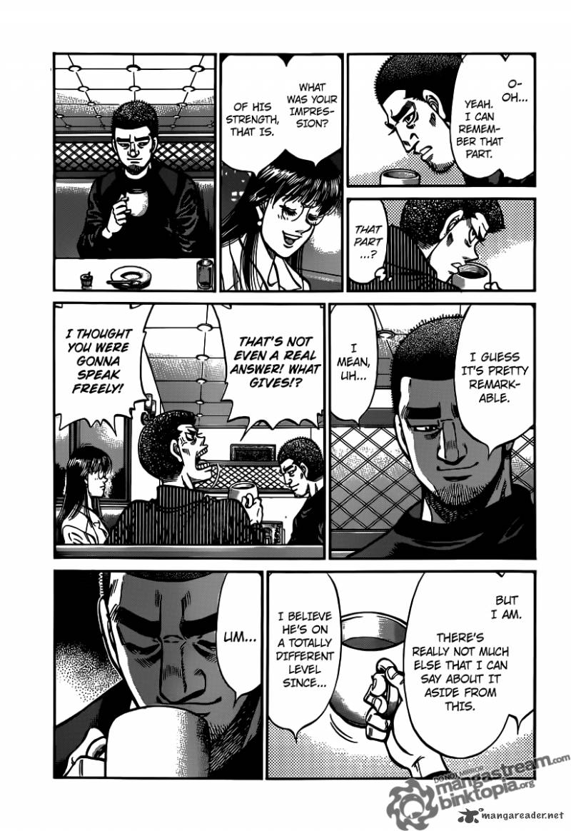 HAJIME NO IPPO Chapter 945 - Page 15