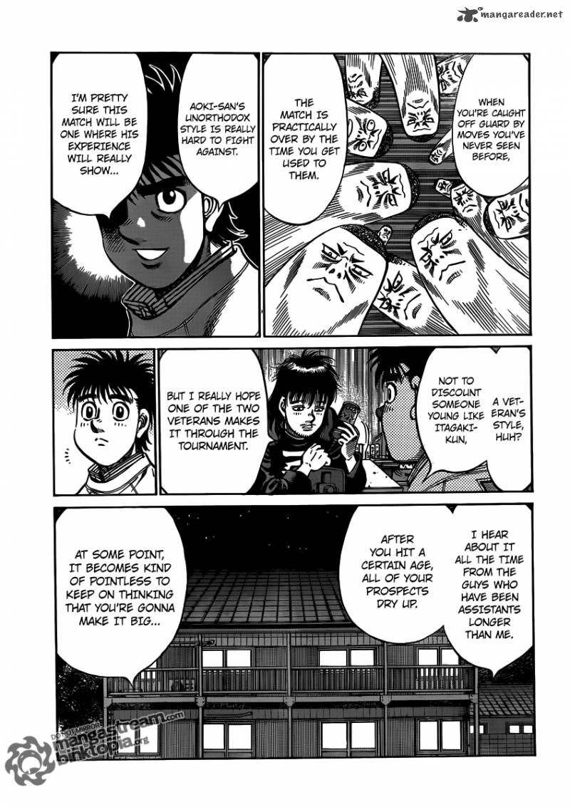 HAJIME NO IPPO Chapter 947 - Page 15