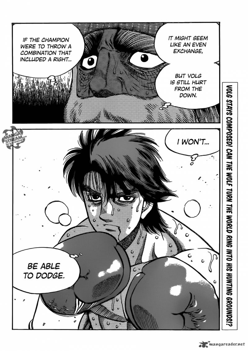 HAJIME NO IPPO Chapter 987 - Page 14