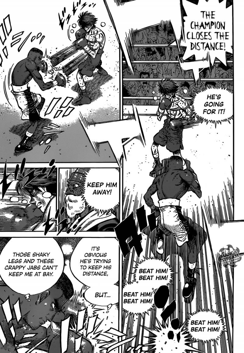 HAJIME NO IPPO Chapter 991 - Page 5