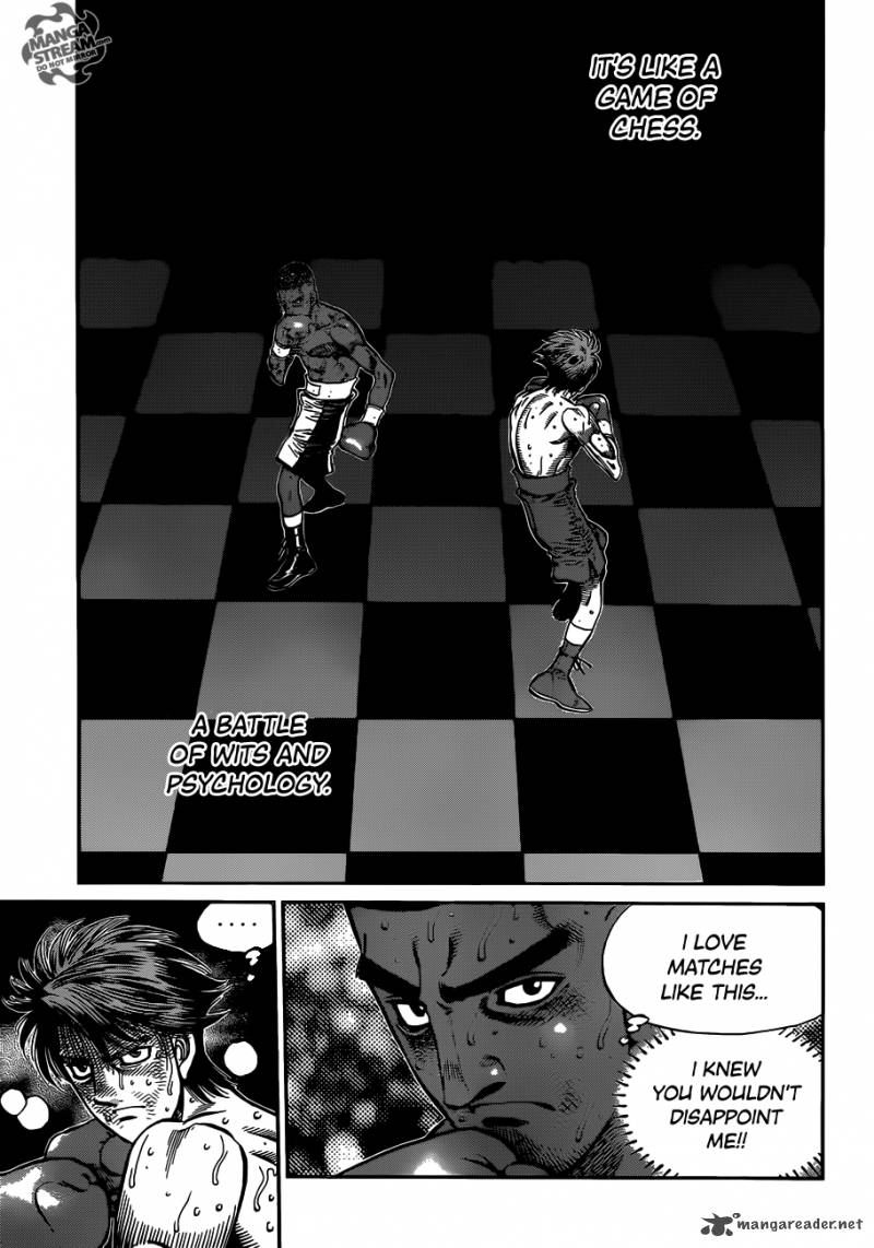 HAJIME NO IPPO Chapter 994 - Page 14