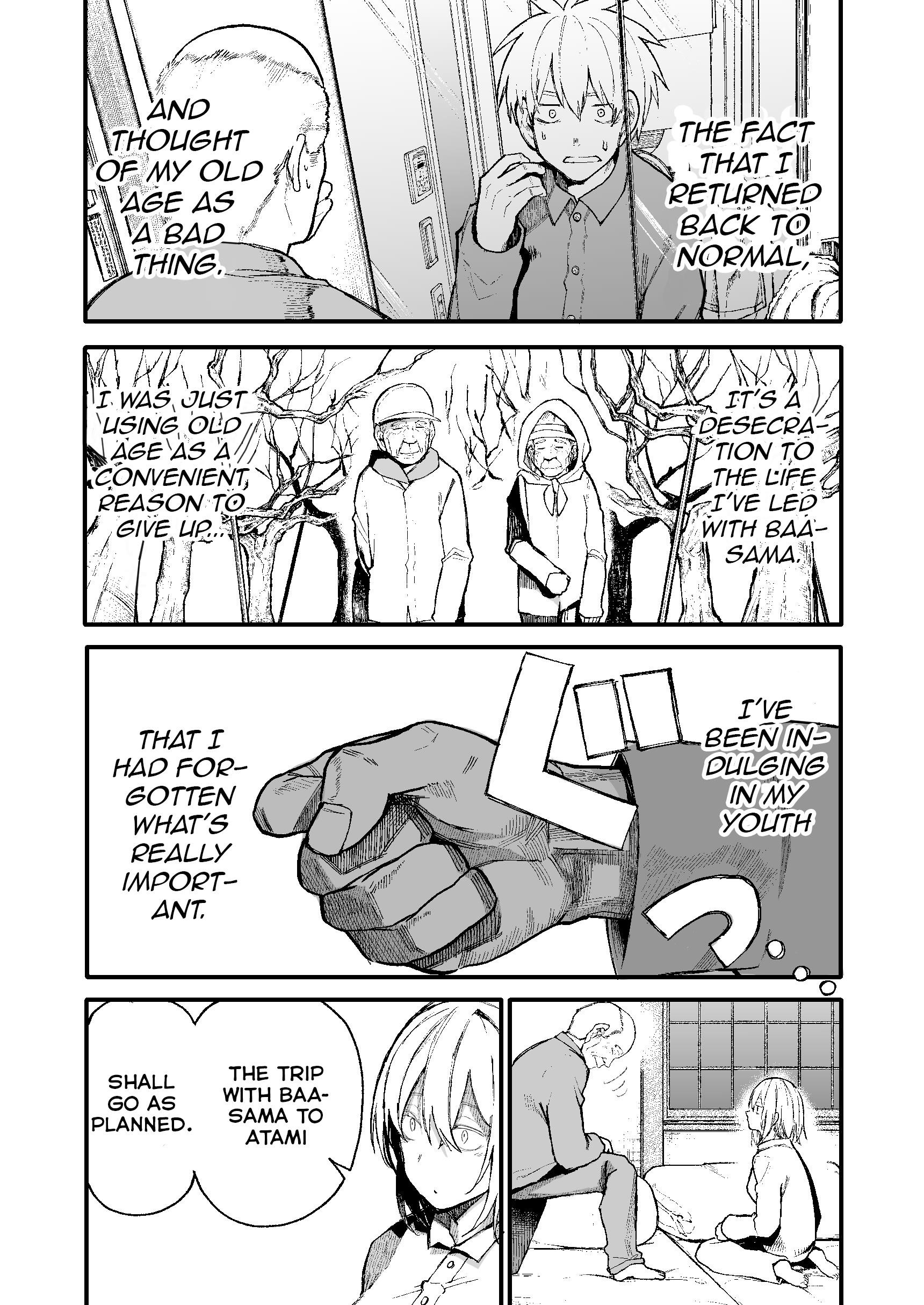 A Story About A Grampa And Granma Returned Back To Their Youth Chapter 47 - Page 3