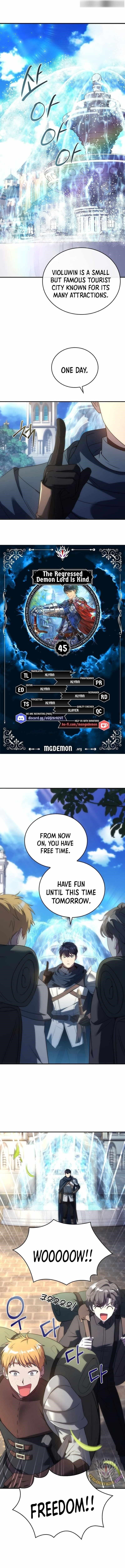 The Regressed Demon Lord is Kind Chapter 45 - Page 1