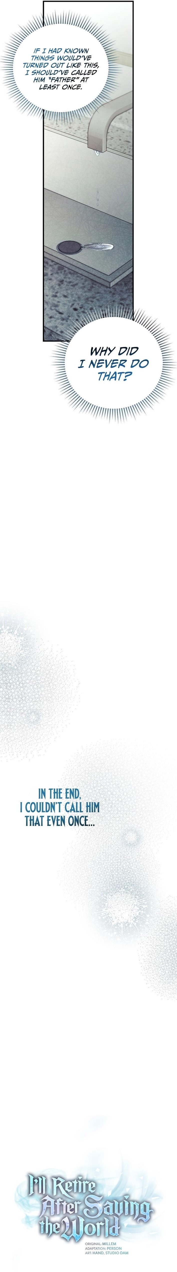 I’ll Retire After Saving the World Chapter 28 - Page 11